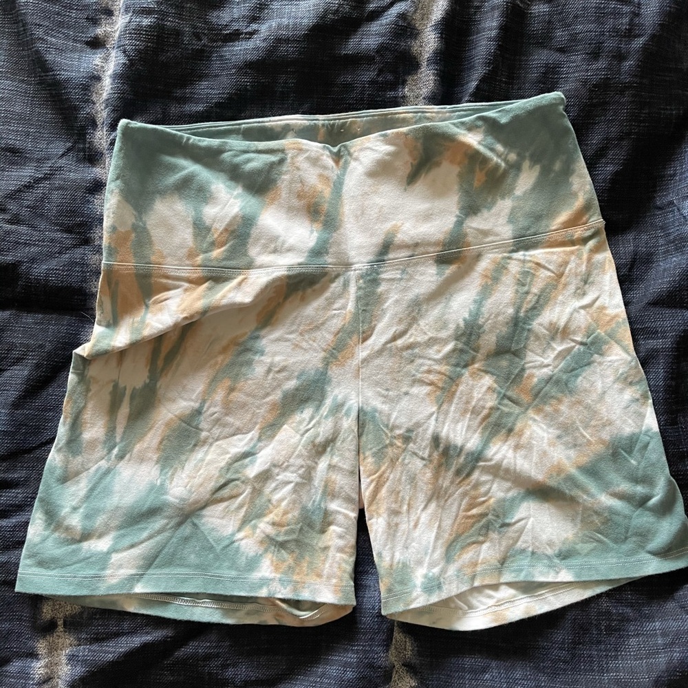 Pink - Victoria’s Secret Tie dye biker shorts